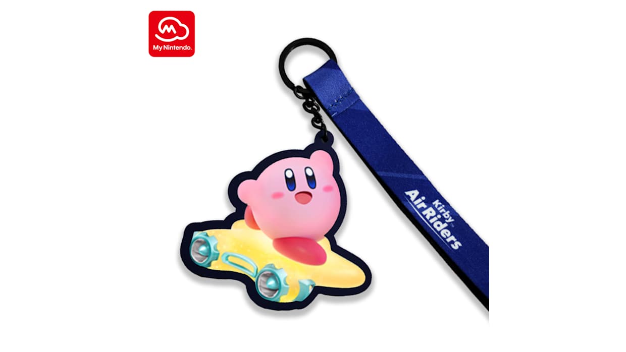 Kirby™ Air Riders keychain 1